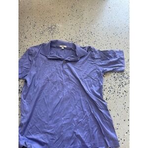 Peter Millar XL Purple Polo Shirt Mens‎ Short Sleeve Casual Golf